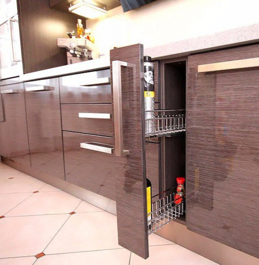 Встроенная кухня-Кухня МДФ в ПВХ «Модель 116»-фото3
