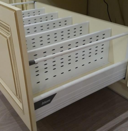 Белый кухонный гарнитур-Кухня МДФ в ПВХ «Модель 69»-фото9